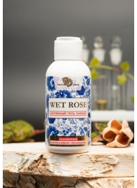 Интимный гель-смазка WET ROSE - 100 мл. - БиоМед - купить с доставкой в Петропавловске-Камчатском