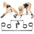 Комплект наручников и наножников с распорками Spread  em Bar and Cuff Set - Pipedream - купить с доставкой в Петропавловске-Камчатском