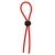 Красное эрекционное лассо с одной бусиной-утяжкой STRETCHY THIN LASSO - Dream Toys - в Петропавловске-Камчатском купить с доставкой