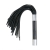 Черная плеть Easytoys Flogger With Metal Grip - 38 см. - Easy toys - купить с доставкой в Петропавловске-Камчатском