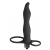 Черная вибронасадка для двойного проникновения Flirtini - 15,9 см. - Lola Games - купить с доставкой в Петропавловске-Камчатском