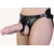 Гигантский фаллоимитатор на присоске в комплекте с трусиками - 26 см. - LOVETOY (А-Полимер) - купить с доставкой в Петропавловске-Камчатском