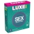 Ребристые презервативы LUXE Royal Sex Machine - 3 шт. - Luxe - купить с доставкой в Петропавловске-Камчатском