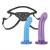 Страпон унисекс Beginners Strap-On с 2 насадками - 15 и 13 см. - Lux Fetish - купить с доставкой в Петропавловске-Камчатском