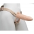 Телесный фаллопротез MEN STYLE с анальным стимулятором - 17,5 см. - LOVETOY (А-Полимер) - купить с доставкой в Петропавловске-Камчатском