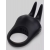 Черное эрекционное виброкольцо Sensation Rechargeable Vibrating Rabbit Love Ring - Fifty Shades of Grey - в Петропавловске-Камчатском купить с доставкой