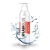 Возбуждающий гель-лубрикант SPLASHGLIDE HOT STIMULATIVE - 330 мл. - Splashglide - купить с доставкой в Петропавловске-Камчатском