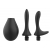 Черный анальный душ Nexus Anal Douche Set с 2 сменными насадками - Nexus Range - купить с доставкой в Петропавловске-Камчатском