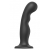 Черная насадка Strap-On-Me Dildo Plug P G size XXL - Strap-on-me - купить с доставкой в Петропавловске-Камчатском