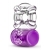 Фиолетовое эрекционное виброкольцо Pleaser Rechargeable C-Ring - Blush Novelties - в Петропавловске-Камчатском купить с доставкой