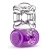 Фиолетовое эрекционное виброкольцо One Night Stand Vibrating C-Ring - Blush Novelties - в Петропавловске-Камчатском купить с доставкой