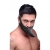 Черный кляп-страпон Masters Mini Face Fuck Strap-On - 14 см. - XR Brands - купить с доставкой в Петропавловске-Камчатском
