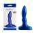 Синий анальный стимулятор Beginners p-spot massager - 11 см. - Lola Games - в Петропавловске-Камчатском купить с доставкой
