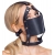 Черный намордник с кляпом-шаром Head Harness With A Gag - Orion - купить с доставкой в Петропавловске-Камчатском