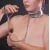 Серебристый ошейник из искусственной кожи - Sitabella - купить с доставкой в Петропавловске-Камчатском