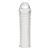 Текстурированная насадка на пенис Clear Textured Penis Enhancing Sleeve Extension - 16,5 см. - BlueLine - в Петропавловске-Камчатском купить с доставкой