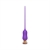 Фиолетовый тонкий стимулятор Nipple Vibrator - 23 см. - I-MOON - купить с доставкой в Петропавловске-Камчатском