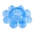 Голубая гелевая насадка-цветок - Toyfa Basic - в Петропавловске-Камчатском купить с доставкой
