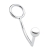 Кольцо на пенис с анальным стимулятором Stainless Steel Anal Hook   Cock Ring - BlueLine - в Петропавловске-Камчатском купить с доставкой
