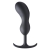 Черный массажер простаты с утяжелителями Premium Silicone Weighted Prostate Plug XL - 20,8 см. - XR Brands - в Петропавловске-Камчатском купить с доставкой