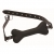 Черный кляп в форме косточки Hound Adjustable Dog Bone Gag - XR Brands - купить с доставкой в Петропавловске-Камчатском