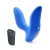 Синий вибромассажер простаты 3,5’’ Remote Control Curve P-spot Massager - 12 см. - Erokay - в Петропавловске-Камчатском купить с доставкой
