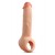 Телесная насадка-удлинитель Thrive 8.75 Inch Realistic Penis Extender Sleeve - 22,2 см. - Blush Novelties - в Петропавловске-Камчатском купить с доставкой