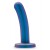 Синяя насадка с гладкой поверхностью Surrender 5.75 Inch Intermediate Pegging Dildo - 14,6 см. - Blush Novelties - купить с доставкой в Петропавловске-Камчатском