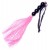 Розовая силиконовая плеть - 35,5 см. - Boys of Toys - купить с доставкой в Петропавловске-Камчатском