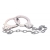 Наручники из металла с длинной цепочкой CHROME HANDCUFFS METAL HANDCUFFS W. KEY - NMC - купить с доставкой в Петропавловске-Камчатском