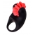 Чёрно-красное эрекционное виброкольцо Erotist - Erotist Adult Toys - в Петропавловске-Камчатском купить с доставкой