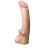 Телесная насадка REAL Standard с усиками на основании - 19 см. - LOVETOY (А-Полимер) - купить с доставкой в Петропавловске-Камчатском