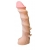 Насадка REAL Standard со спиралевидным узором - 19 см. - LOVETOY (А-Полимер) - купить с доставкой в Петропавловске-Камчатском