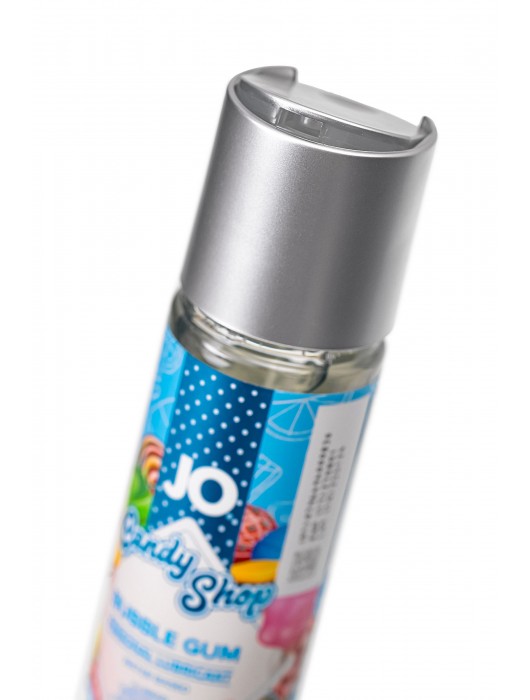 Смазка на водной основе Candy Shop Bubblegum с ароматом жвачки - 60 мл. - System JO - купить с доставкой в Петропавловске-Камчатском
