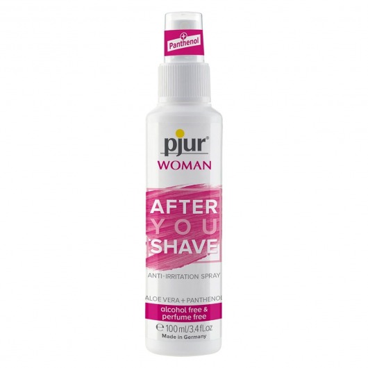 Спрей после бритья pjur WOMAN After You Shave Spray - 100 мл. - Pjur - купить с доставкой в Петропавловске-Камчатском