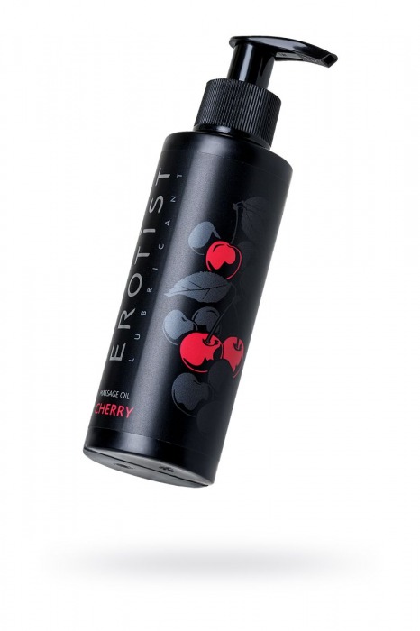 Массажное масло Erotist CHERRY с ароматом вишни - 150 мл. - Erotist Lubricants - купить с доставкой в Петропавловске-Камчатском