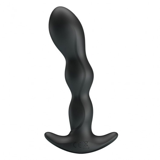 Черный анальный стимулятор простаты с вибрацией Special Anal Massager - 14,5 см. - Baile - в Петропавловске-Камчатском купить с доставкой