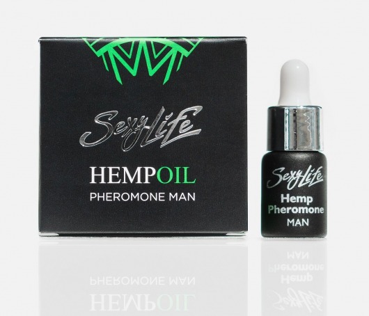 Мужские духи с феромонами Sexy Life HEMPOIL man - 5 мл. -  - Магазин феромонов в Петропавловске-Камчатском