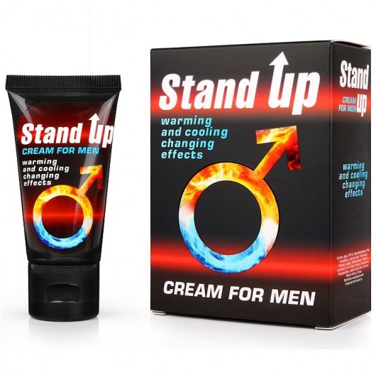 Возбуждающий крем для мужчин Stand Up - 25 гр. - Биоритм - купить с доставкой в Петропавловске-Камчатском