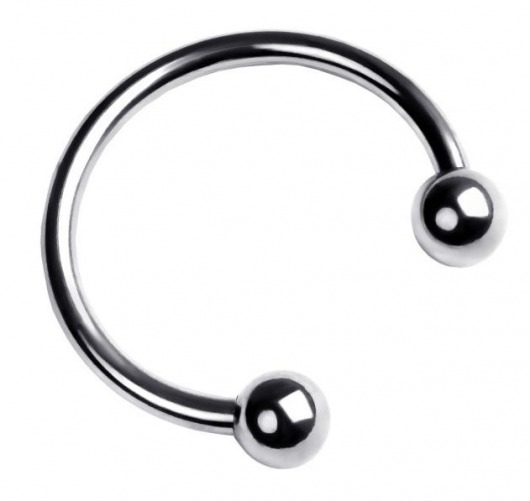 Серебристая подкова на головку пениса - ToyFa - купить с доставкой в Петропавловске-Камчатском