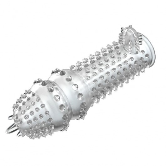Закрытая прозрачная насадка Crystal sleeve - 14,2 см. - Erowoman-Eroman - в Петропавловске-Камчатском купить с доставкой