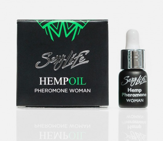 Женские духи с феромонами Sexy Life HEMPOIL woman - 5 мл. -  - Магазин феромонов в Петропавловске-Камчатском