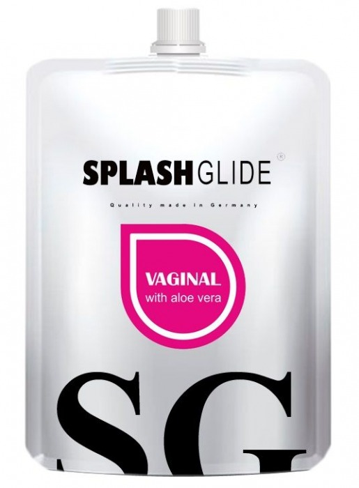 Ухаживающий лубрикант на водной основе Splashglide Vaginal With Aloe Vera - 100 мл. - Splashglide - купить с доставкой в Петропавловске-Камчатском