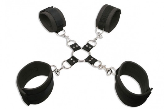 Наручники и наножники с фиксацией Extreme Hog-Tie Kit - Pipedream - купить с доставкой в Петропавловске-Камчатском