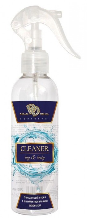 Очищающий спрей CLEANER toy and body - 200 мл. - БиоМед - купить с доставкой в Петропавловске-Камчатском
