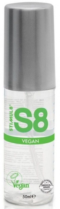 Веганский лубрикант на водной основе S8 Vegan Lube - 50 мл. - Stimul8 - купить с доставкой в Петропавловске-Камчатском