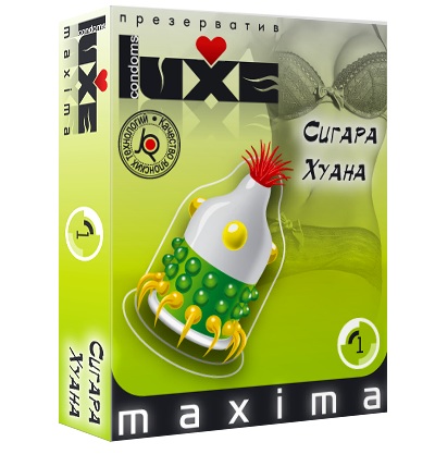 Презерватив LUXE Maxima  Сигара Хуана  - 1 шт. - Luxe - купить с доставкой в Петропавловске-Камчатском