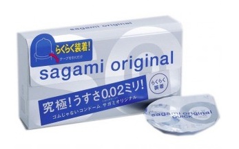Ультратонкие презервативы Sagami Original QUICK - 6 шт. - Sagami - купить с доставкой в Петропавловске-Камчатском