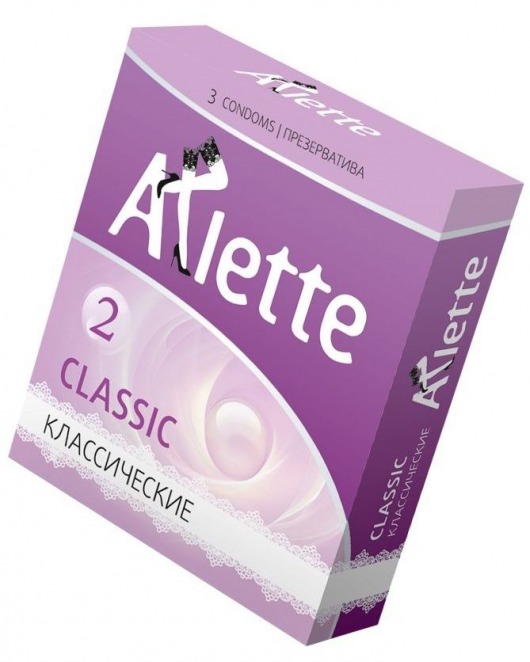 Классические презервативы Arlette Classic - 3 шт. - Arlette - купить с доставкой в Петропавловске-Камчатском