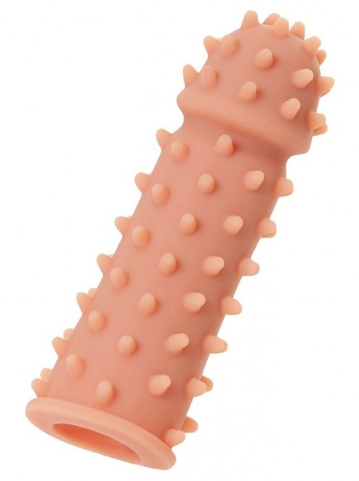 Телесная реалистичная насадка KOKOS Extreme Sleeve 03 с дополнительной стимуляцией - 12,7 см. - KOKOS - в Петропавловске-Камчатском купить с доставкой